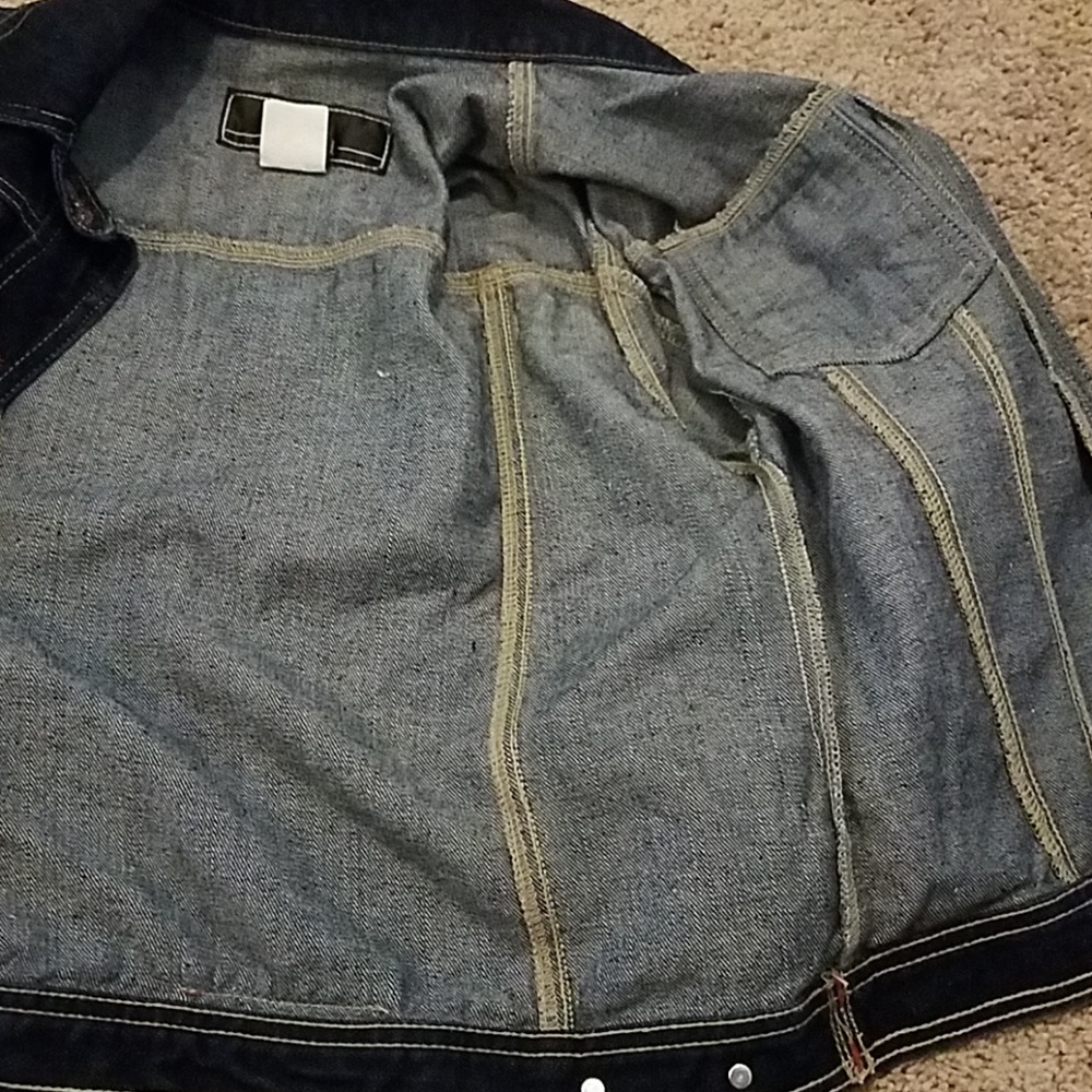 NEW EckoRed brand ladies denim jacket Medium - Picture 6 of 6